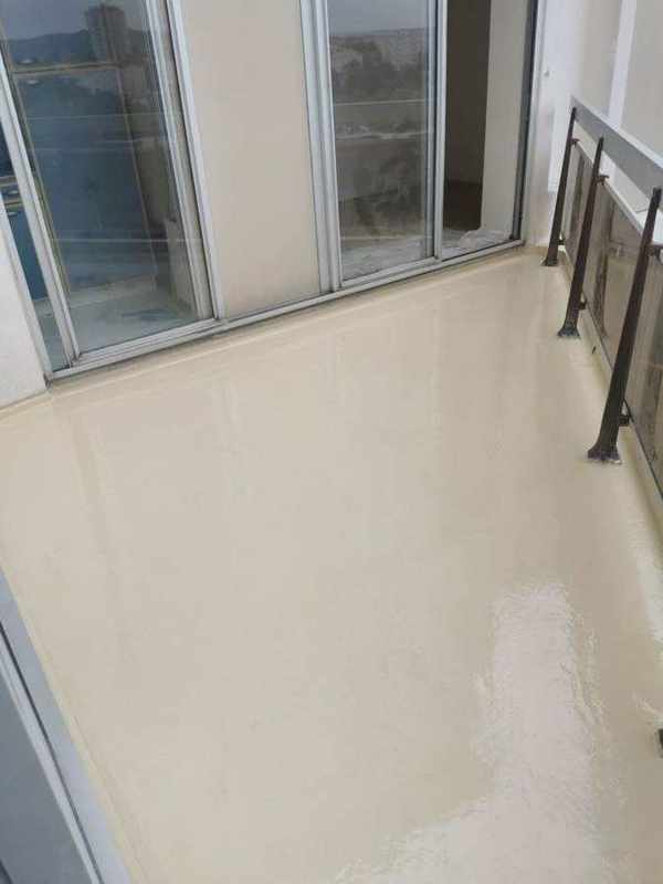 Étanchéité liquide résine